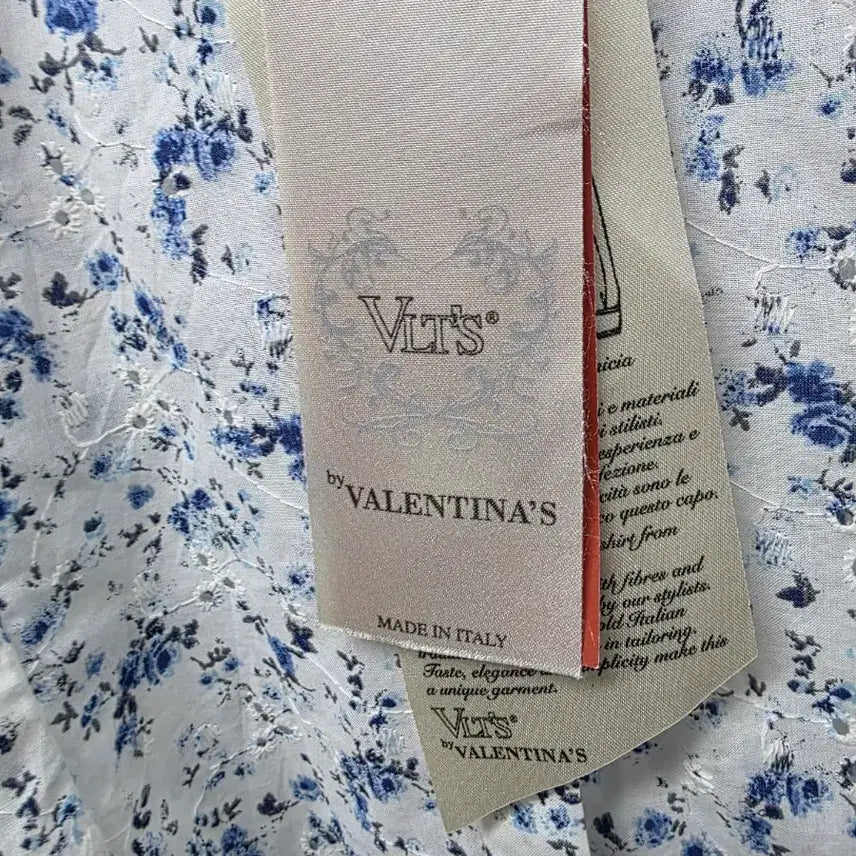 [BUNJANG] VLTD by Valentinas Cotton Crochet Shirt / 새) ITALY  VLTD by valentinas 코튼크로쉐 남방