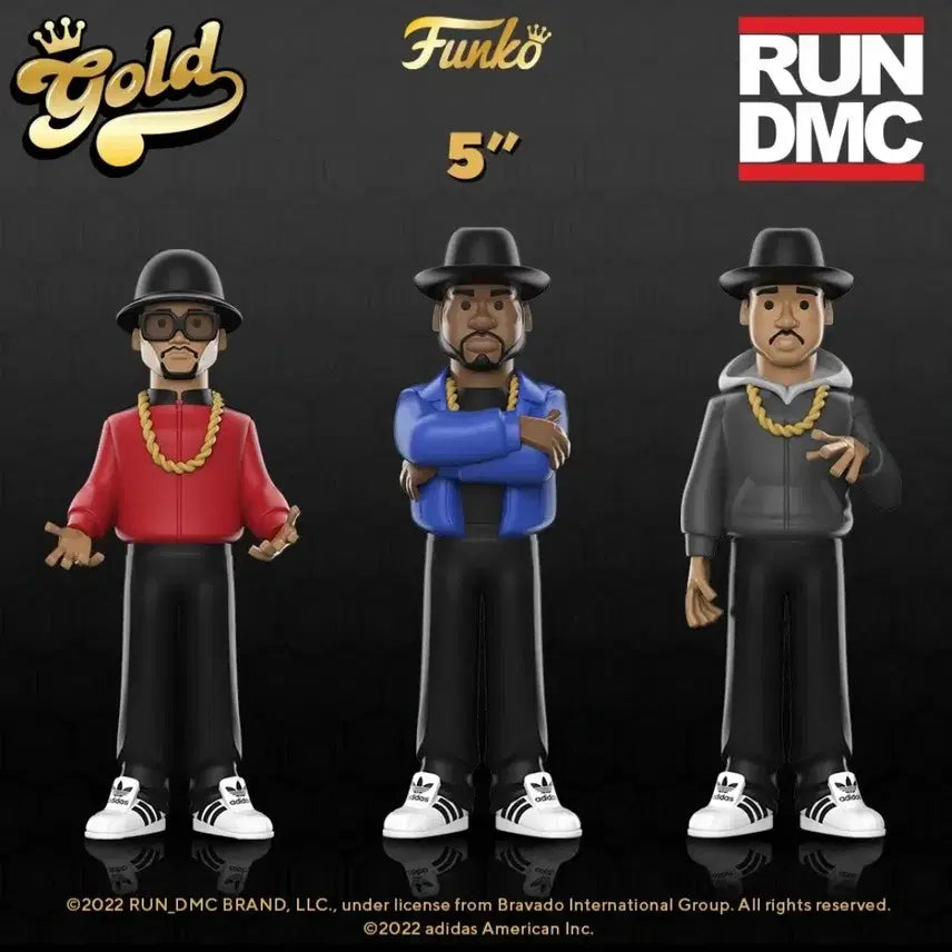 [BUNJANG] Run DMC Figure Bundle Set / 힙합 피규어 RUN DMC 3종 일괄