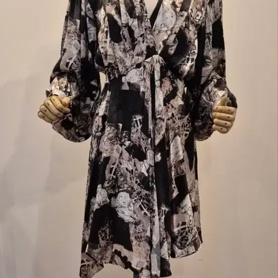 [SOLD OUT] 이로 36  패턴  원피스