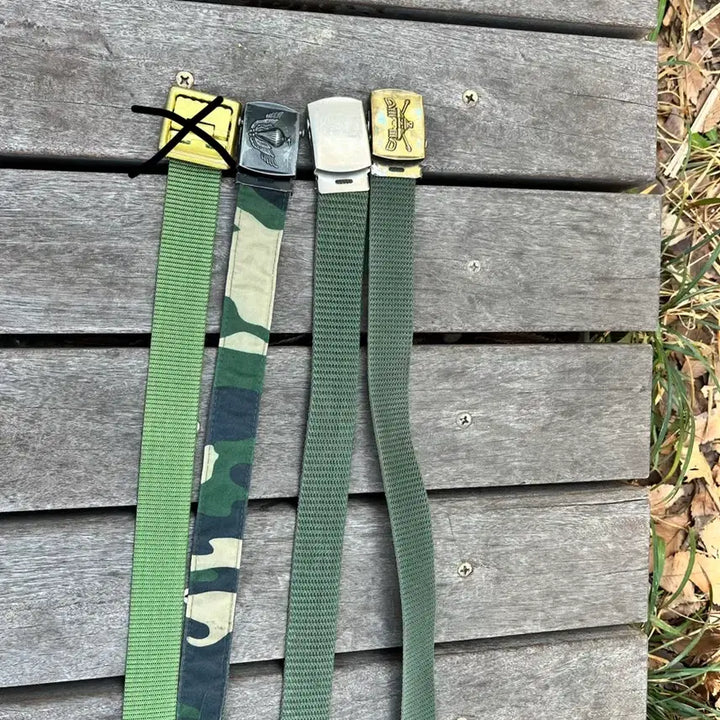 [BUNJANG] Vintage Military Belt / 군용 벨트 판매(옛날거)