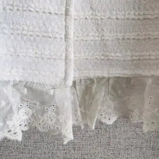 [BUNJANG] White Pearl Button Jacket (Size 66) / 새상품: 화이트 스판쟈켓  66