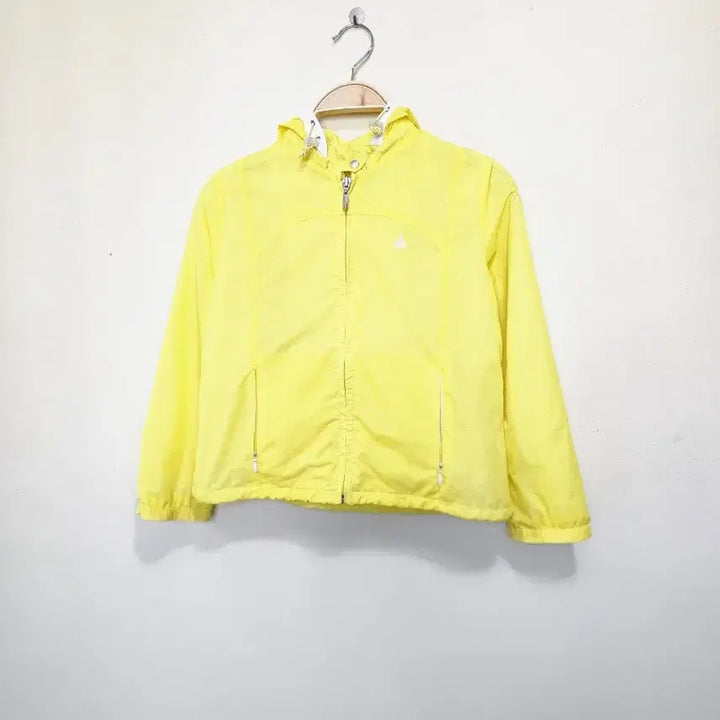 [BUNJANG] Beanpole Kids Lemon Yellow Windbreaker Size 65 (Approx. 100 / 3-4 Years Old) / 빈폴 키즈 레몬 옐로우 바람막이 65 (100 전후 / 3~4세)