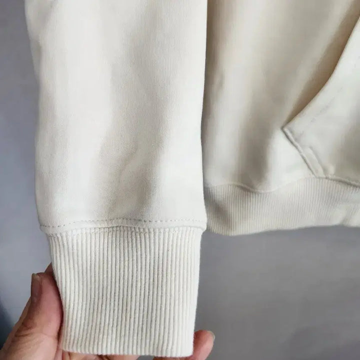 [BUNJANG] New Balance Ivory Hoodie (Size S) / 뉴발란스 아이보리색 후드티. S