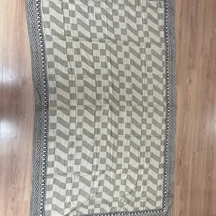 [BUNJANG] Indian Hand Block Printed Scarf / 인도원단 핸드블럭 프린팅 스카프(새상품)