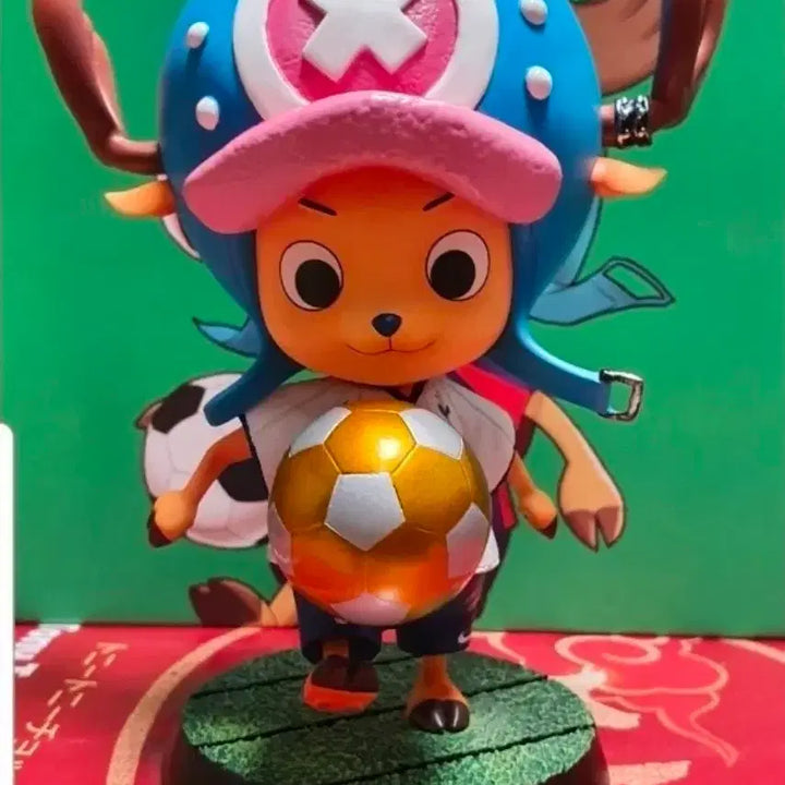 [BUNJANG] One Piece Chopper Figure (Son Heung-min Version) - Resin / 원피스 손흥민 쵸파 축구 피규어(레진)