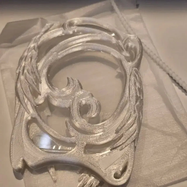 [BUNJANG] RAN Angel Silk White Photocard Holder / RAN님 란님 천사홀더 엔젤 실크화이트 포카홀더
