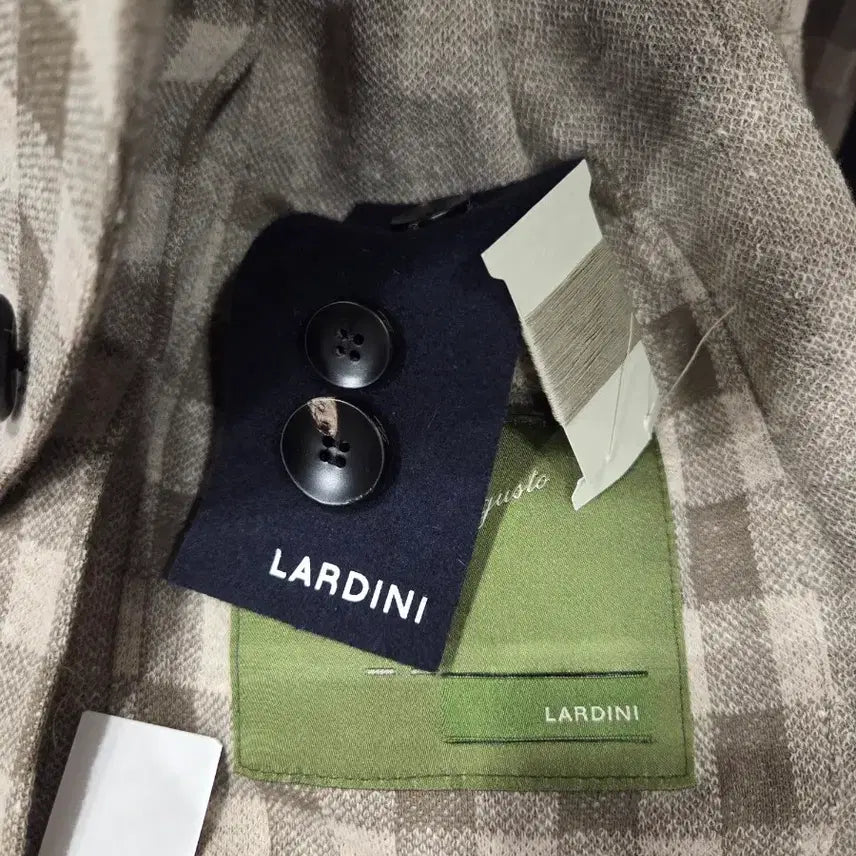[BUNJANG] Lardini Gingham Check Blazer 46 / 라르디니 Lardini 깅엄체크 패턴 블레이저 46