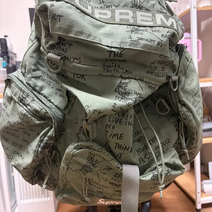 [BUNJANG] Supreme Field Backpack Olive Gonz / 슈프림 23ss 필드백팩 올리브곤즈
