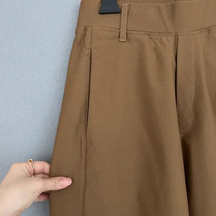 [BUNJANG] Brown Wide Fit Pants / 브라운 와이드 핏 팬츠  55(택있는 새 상품)