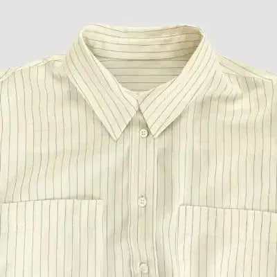 [SOLD OUT] 리본빛 ribribbonbit Marzi Wool Shirt - Lemo