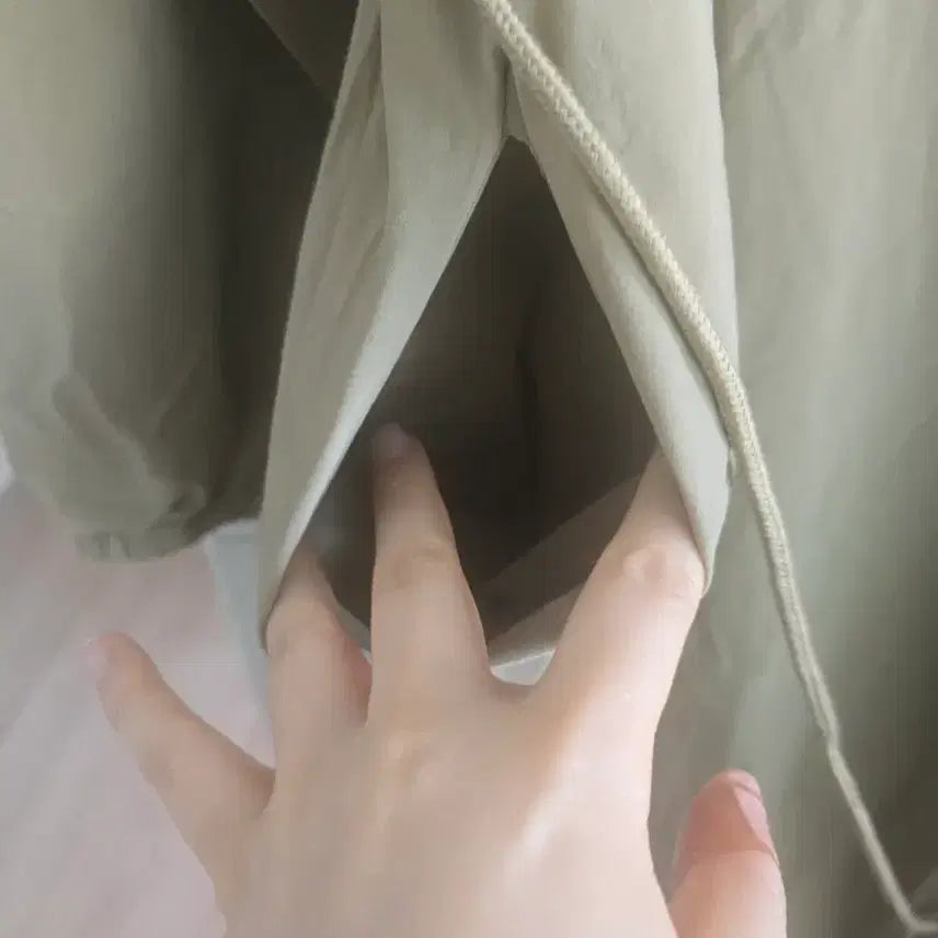 [BUNJANG] Beige Span Long Dress / (새옷)베이지색 스판바스락 롱 원피스 55~77사이즈