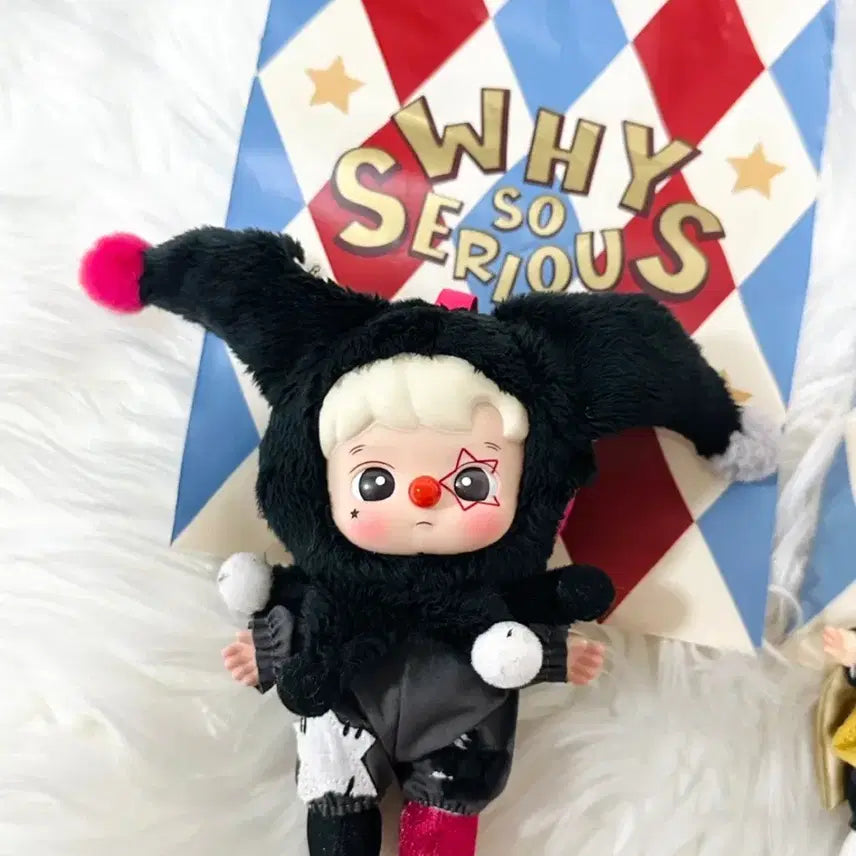 [BUNJANG] Popmart Yosorious Hachipupu Shadow Joker Figure / 팝마트 와이소시리어스 하치푸푸 새상품 섀더우조커