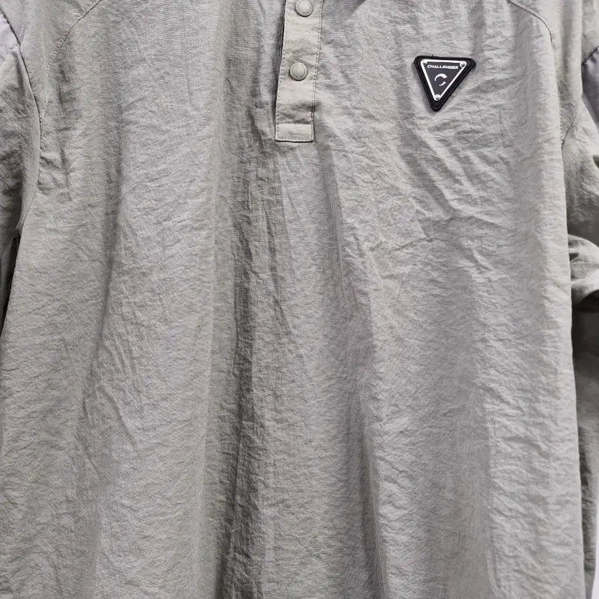 [BUNJANG] 100L Challenger Air Cool Short Sleeve Woven Top / 100L 챌린저 에어쿨 냉감 반팔 카라 우븐탑.