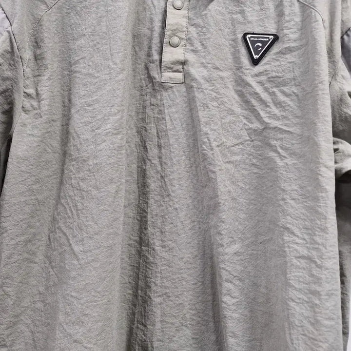 [BUNJANG] 100L Challenger Air Cool Short Sleeve Woven Top / 100L 챌린저 에어쿨 냉감 반팔 카라 우븐탑.