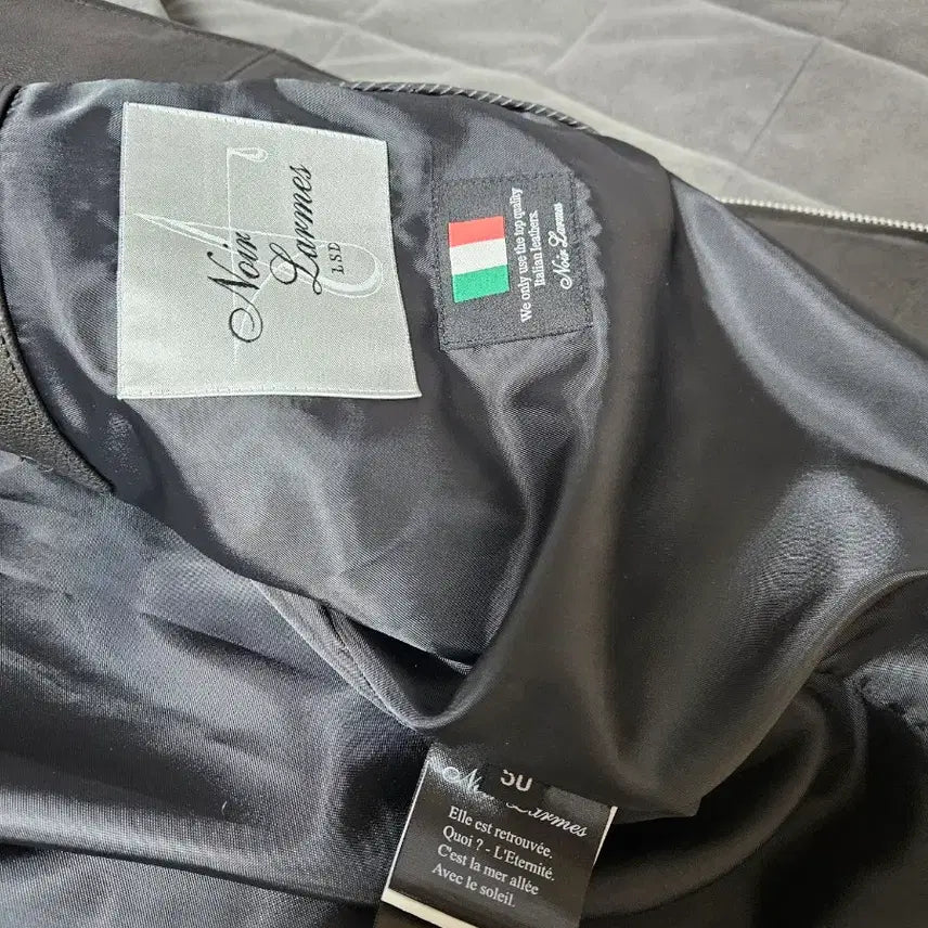 [BUNJANG] Noir Larmes Leather Jacket / 느와르 라르메스 가죽자켓(50, 100~105)
