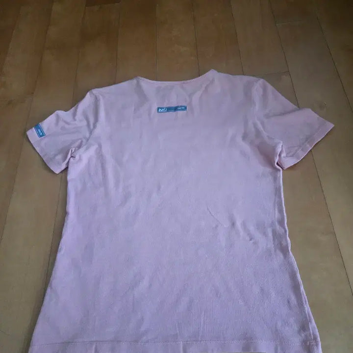 [BUNJANG] Hermès Ribbon Logo Short-Sleeve T-Shirt Pink / 에르메스 티셔츠