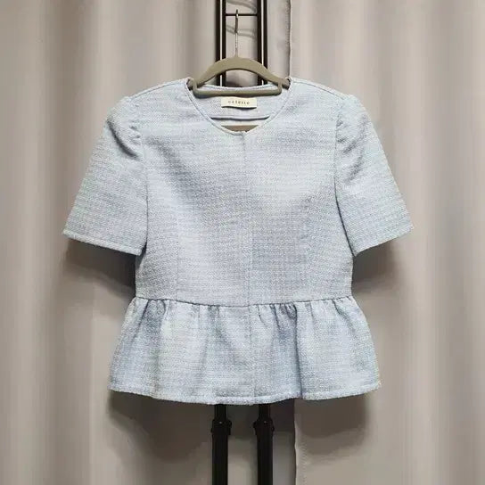 [BUNJANG] Octette Tweed Frill Jacket / octette 오떼뜨 트위드 프릴 자켓 반팔