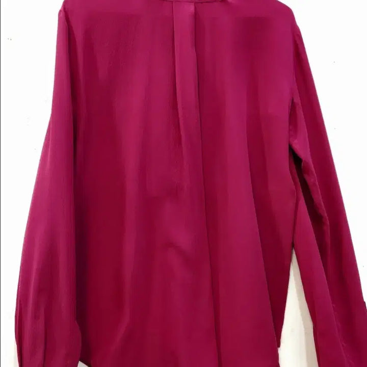 [BUNJANG] Gucci Pink Frill Neck Long Sleeve Blouse / 구찌 핑크 슬리브 블라우스