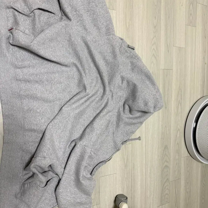 [BUNJANG] Supreme Hooded Zip-up Gray Hoodie / 슈프림 후드집업
