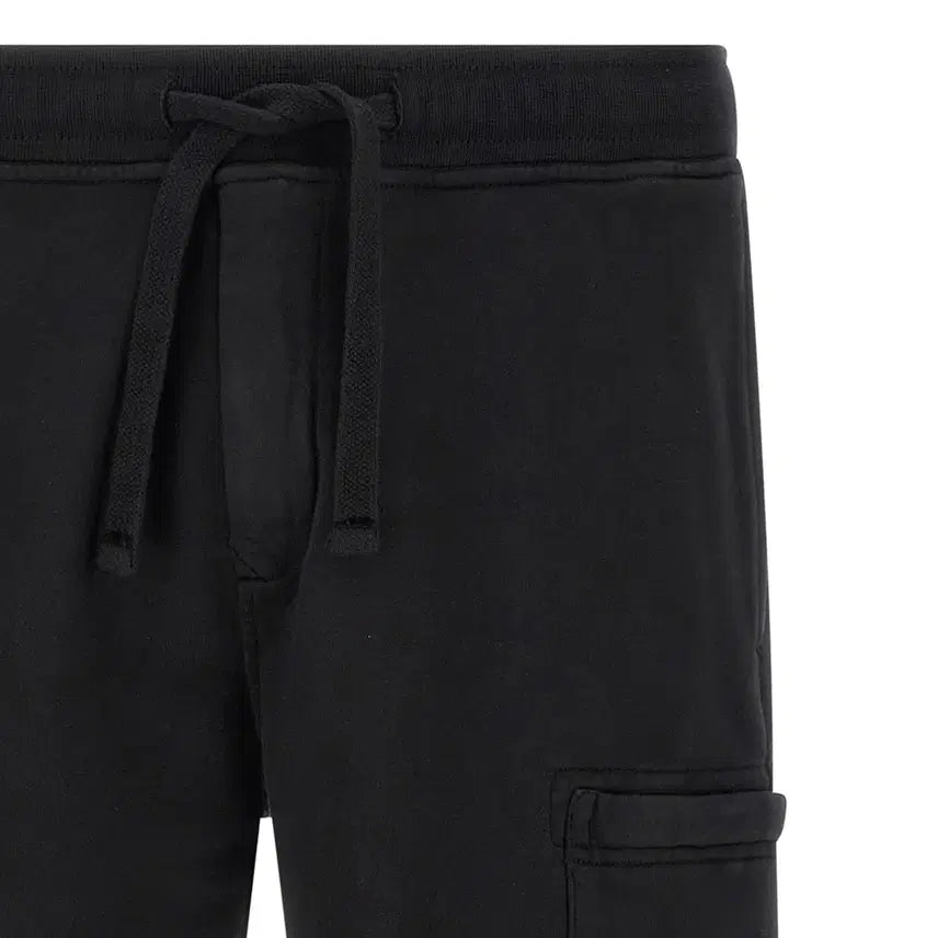 [BUNJANG] Stone Island Logo Patch Shorts Black / (새상품) 스톤아일랜드 로고 패치 반바지 블랙 특