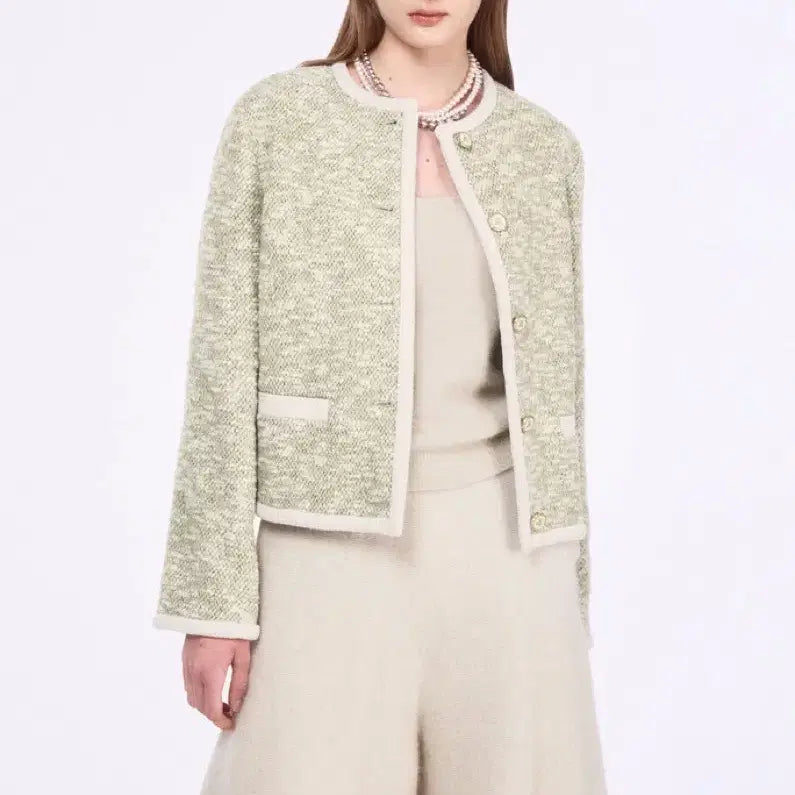 [SOLD OUT] 새상품)랑방 LANVIN COLLECTION 올리브세이지 자켓