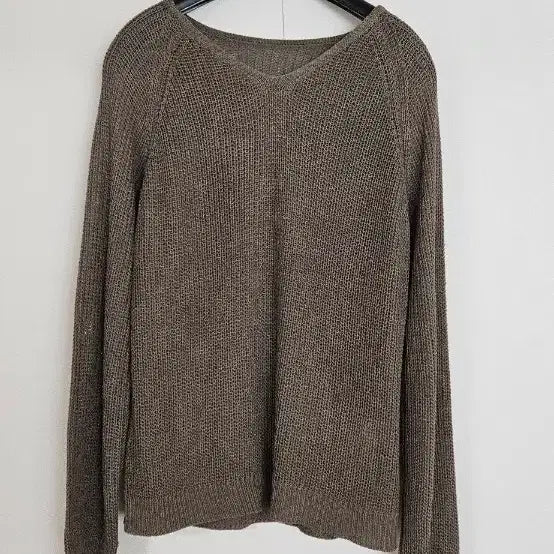[BUNJANG] See-Through Knit Top Set / 시스루 긴팔 니트 블랙/베이지/아이보리 3종세트