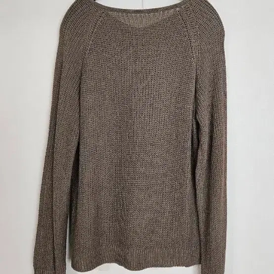 [BUNJANG] See-Through Knit Top Set / 시스루 긴팔 니트 블랙/베이지/아이보리 3종세트
