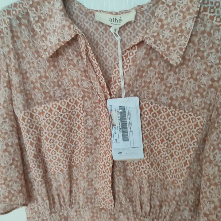 [SOLD OUT] 미사용새상품)아떼바네사브루노실크롱원피스