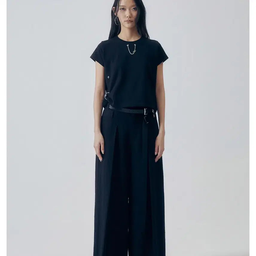 [SOLD OUT] 트리밍버드 반팔 티셔츠 Dubre Chain Crop T-Shirts