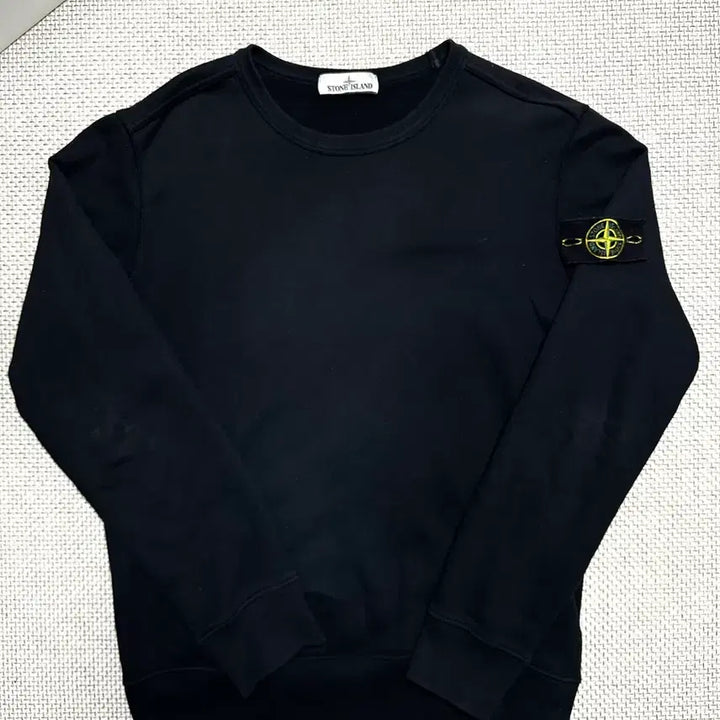 [BUNJANG] Stone Island Black Sweatshirt / [L/당일배송] 스톤아일랜드 블랙 맨투맨