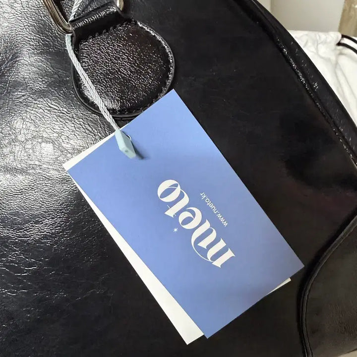 [BUNJANG] NUEE TO Bonheur Tote Bag (Black) / 누에토 보네르백 블랙 (꼬끼리 제작 토트백 가방)