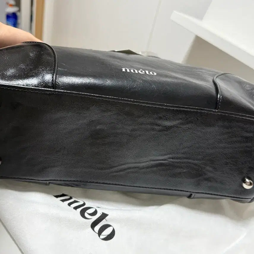 [BUNJANG] NUEE TO Bonheur Tote Bag (Black) / 누에토 보네르백 블랙 (꼬끼리 제작 토트백 가방)