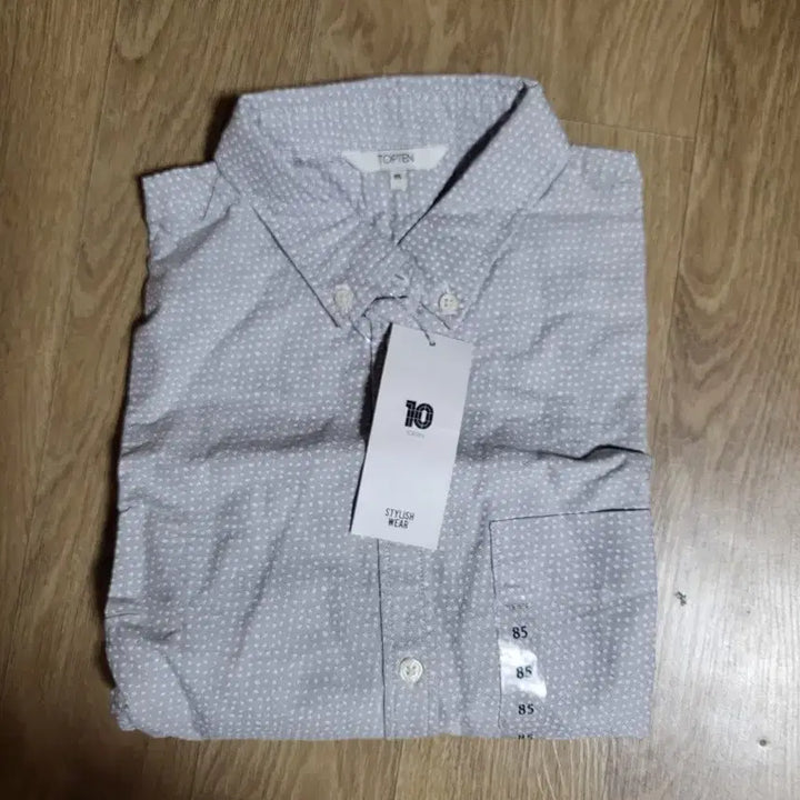 [BUNJANG] Topten Dot Pattern Shirt (85) - Women&