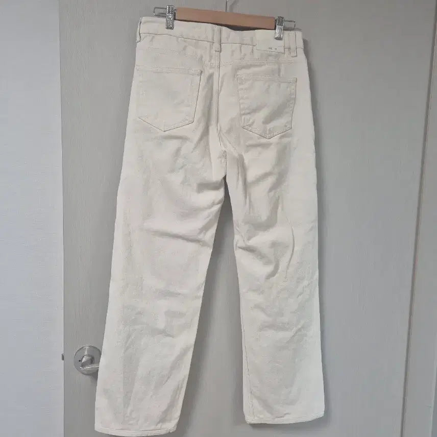 [SOLD OUT] 크림색 세미와이드 데님 30인치(이쁨)