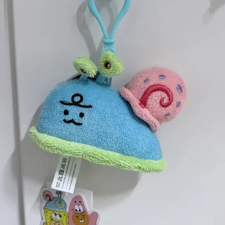 [BUNJANG] Kakao Friends SpongeBob PingPung Jordi Keychain / 카카오프렌즈 스폰지밥 핑핑이 죠르디 인형 키링