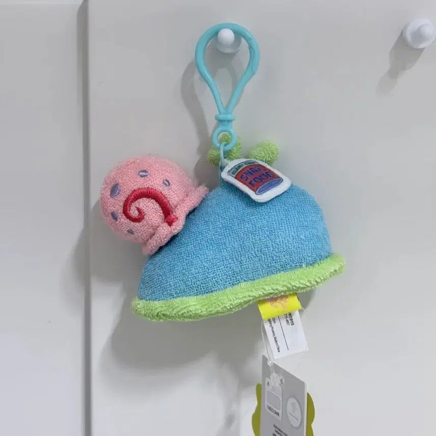 [BUNJANG] Kakao Friends SpongeBob PingPung Jordi Keychain / 카카오프렌즈 스폰지밥 핑핑이 죠르디 인형 키링
