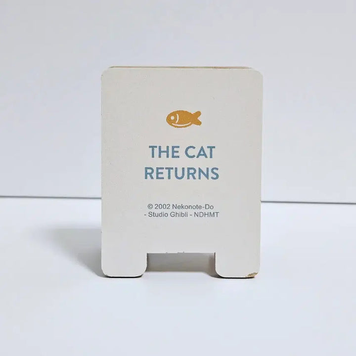 [SOLD OUT] 지브리파크 고양이의 보은 우드 스탠드 클립
