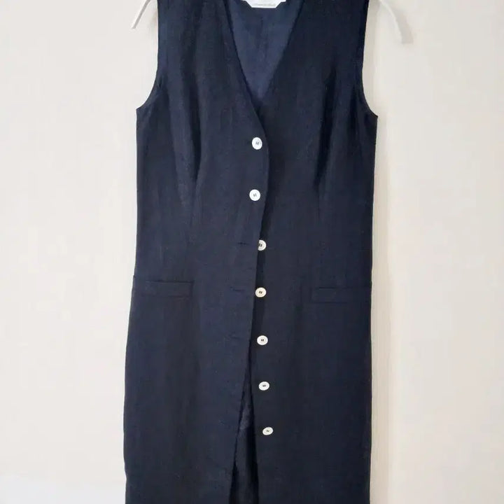 [BUNJANG] Max Mara Linen Vest / 막스마라 린넨100 조끼 44사이즈