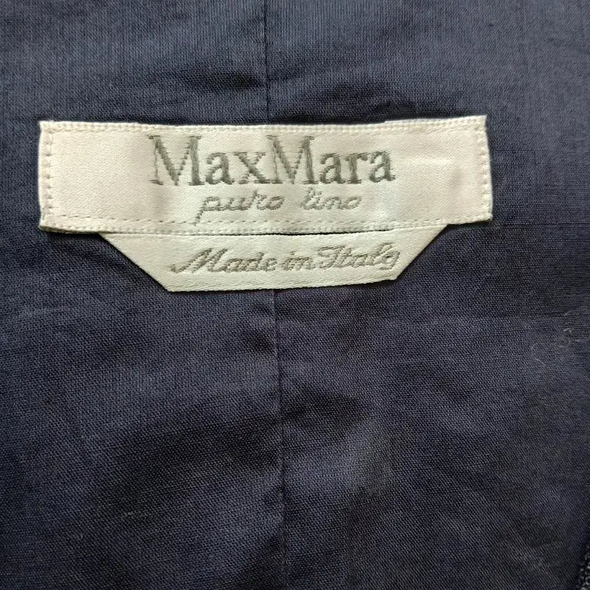 [BUNJANG] Max Mara Linen Vest / 막스마라 린넨100 조끼 44사이즈