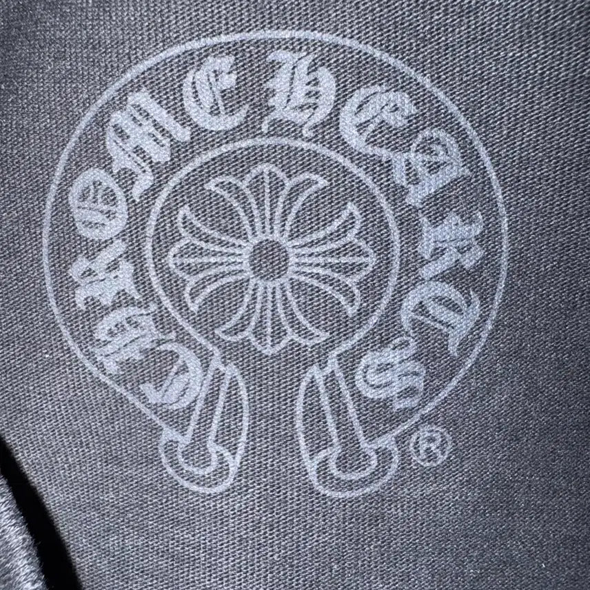 [BUNJANG] Chrome Hearts Horseshoe Logo Pocket T-shirt (Black/M) / 크롬하츠 홀스슈 로고 포켓 반팔(블랙/M)