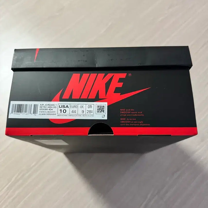 [BUNJANG] Nike Air Jordan 1 Dark Marina Blue Sneakers / 나이키 에어 조던 1 다크마리나블루 280