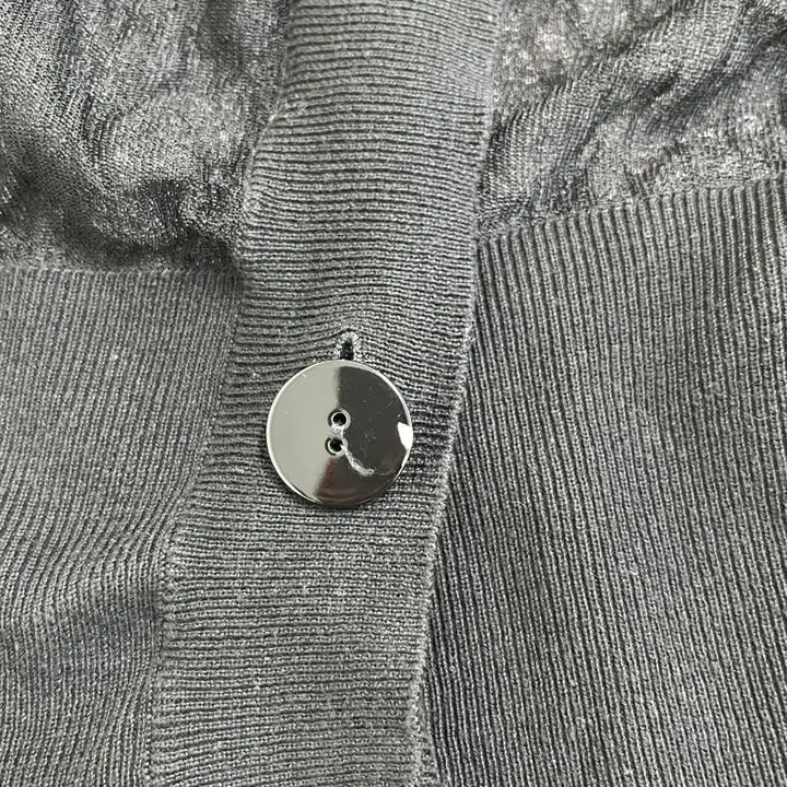 [BUNJANG] Maison Margiela Black Sheer Cardigan / [정품] 메종마르지엘라 블랙 시어 가디건
