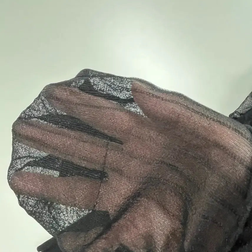 [BUNJANG] Maison Margiela Black Sheer Cardigan / [정품] 메종마르지엘라 블랙 시어 가디건