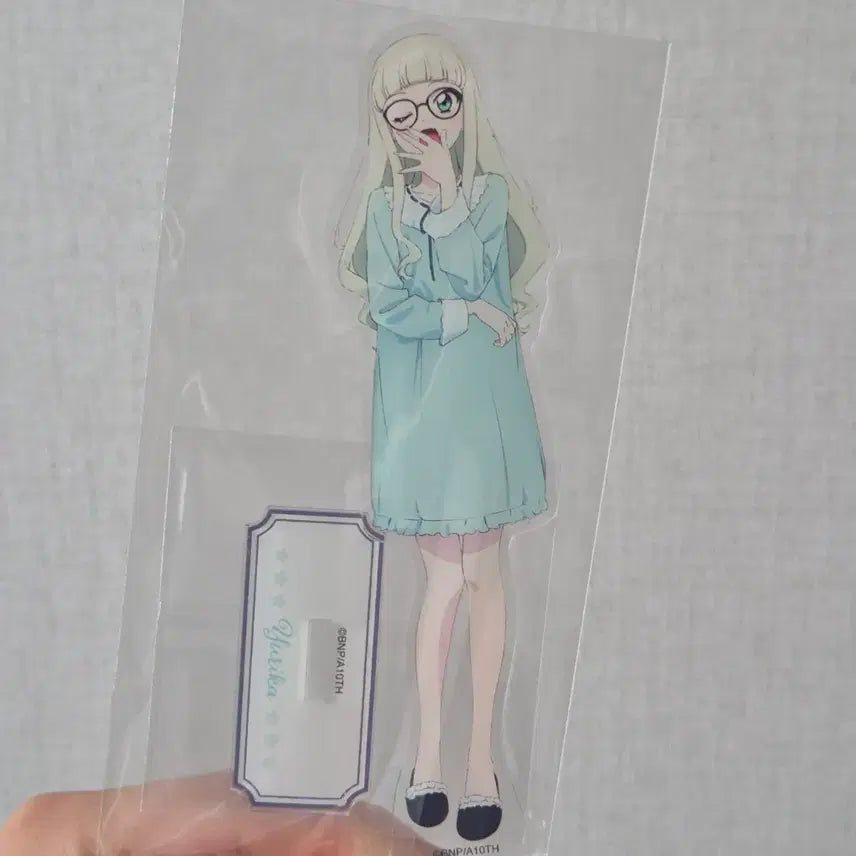 [BUNJANG] Aikatsu Yurika I Am Star Pajama Acrylic Stand / 아이카츠 유리카 아이엠스타 유리 파자마 버전 아크릴 스탠드