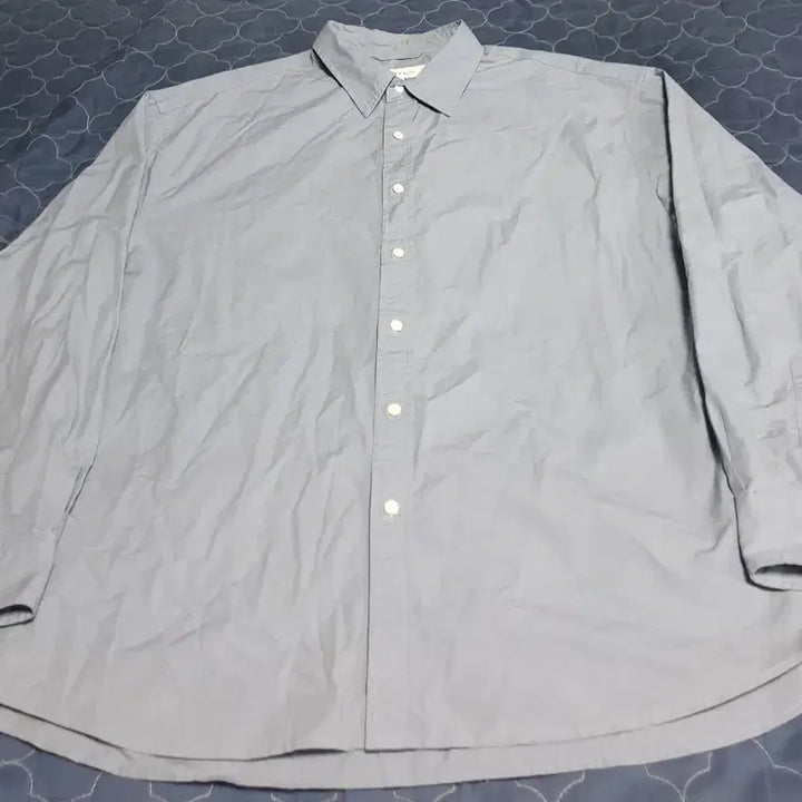 [BUNJANG] Union Blue Laundry Paper Long Sleeve Shirt (L) / 유니온블루 런드리 페이퍼 긴팔셔츠 아이스블루 (L)
