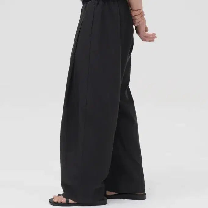 [BUNJANG] TOFFEE Summer Natural Wide Banding Slacks L / 토피 섬머 내츄럴 와이드 밴딩 슬랙스 L 새상품