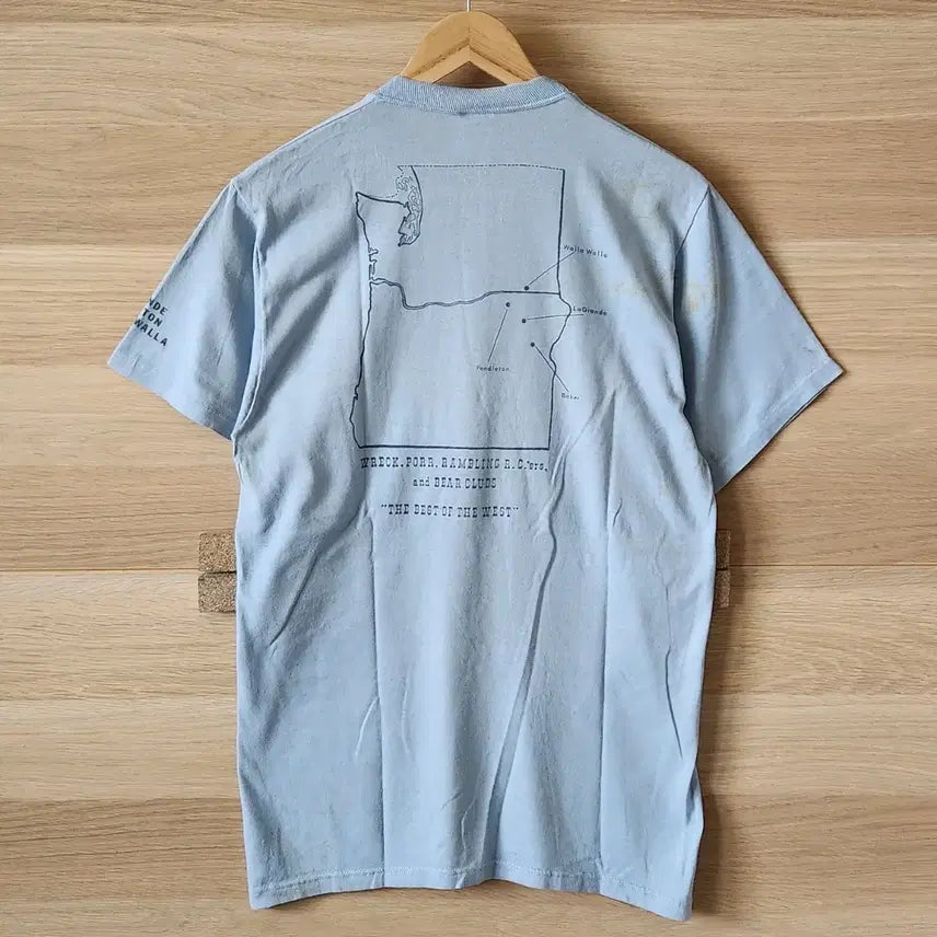 [BUNJANG] 80s Vintage USA JERZEES Lace Racing T-Shirt L / 80s 빈티지 USA JERZEES 레이스 기념 티셔츠 L