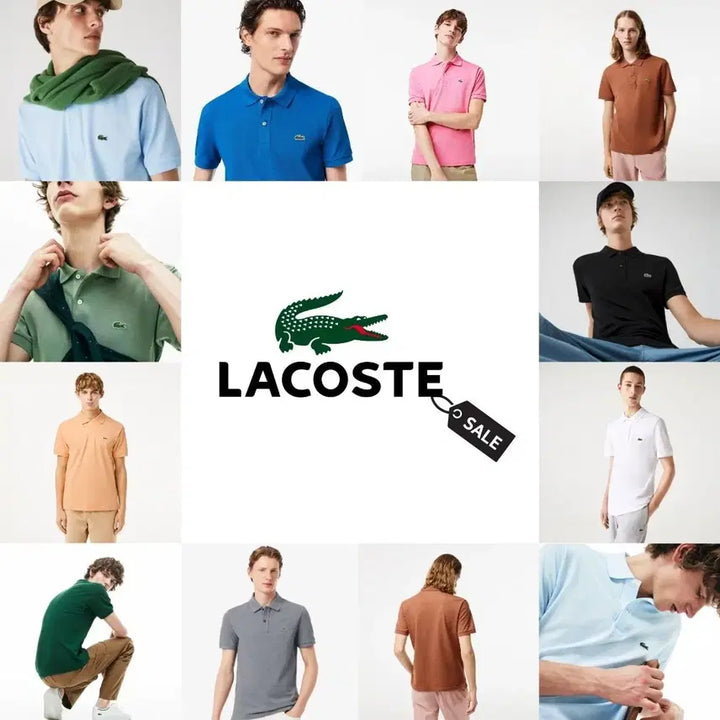 [BUNJANG] Lacoste Slim Fit PK Short Sleeve Polo Shirt / 라코스테 슬림핏 PK 반팔 카라티 (숏 슬리브)