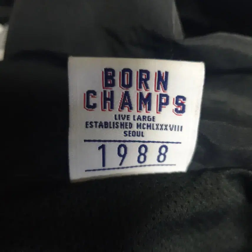 [BUNJANG] BonChamps Nylon Windbreaker Set Black (L) / (품절매물) 본챔스 나일론100% 바람막이 상하의 셋업 블랙 (L)