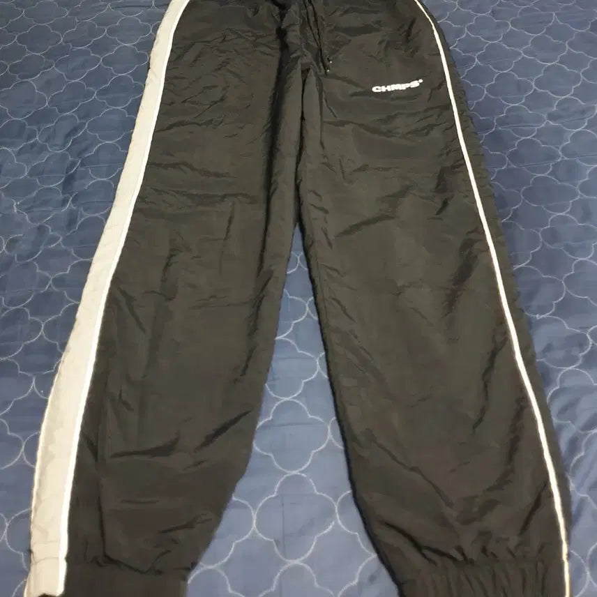 [BUNJANG] BonChamps Nylon Windbreaker Set Black (L) / (품절매물) 본챔스 나일론100% 바람막이 상하의 셋업 블랙 (L)